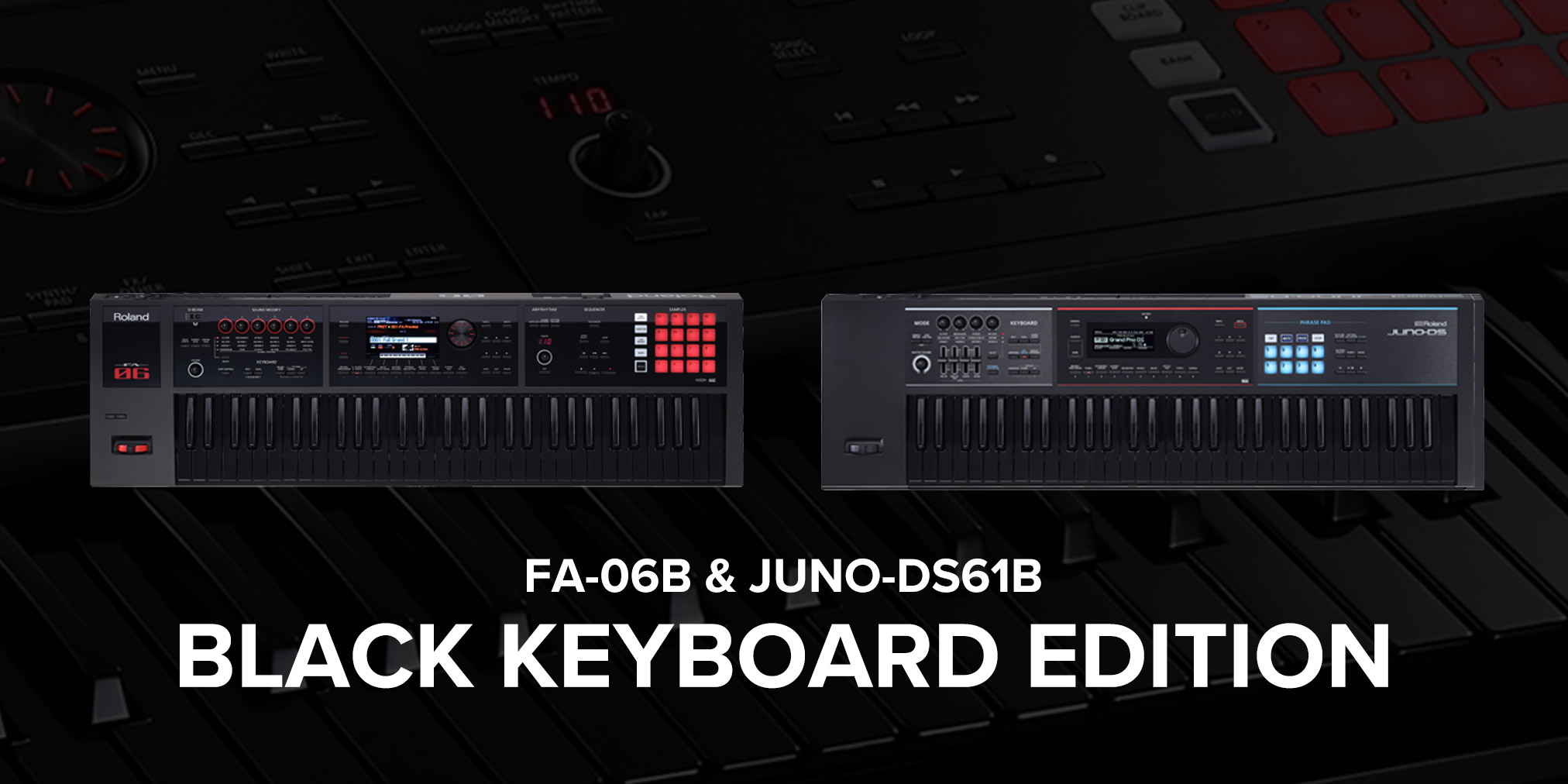 新着商品Roland JUNO-DS61 B ブラック「限定色」ローランド シンセサイザー 61鍵 ローランド