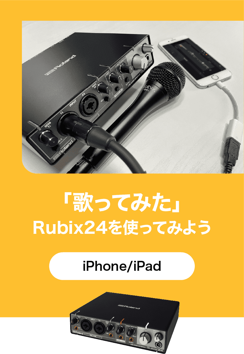 ローランド USBオーディオ・インターフェース Rubix24-